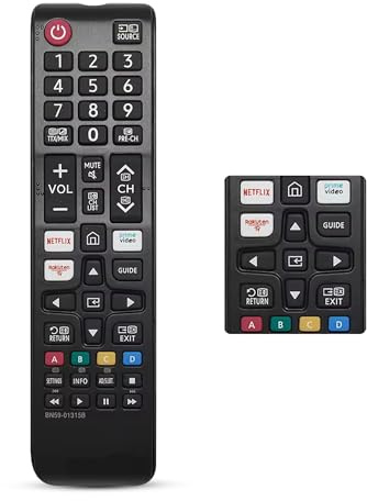 Replacement Remote for TV's – Infrared Universal Remote BN59-01315B for Smart TV, LCD, LED, HDTV, 3D – Works with All Series, Plug & Play Controller