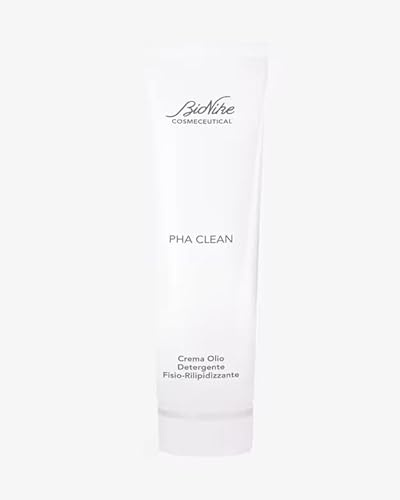 BioNike - Cosmeceutical PHA CLEAN Crema Olio Detergente Fisio-Rilipidizzante, Per la pelle secca e molto secca ad ogni Età, 130ml