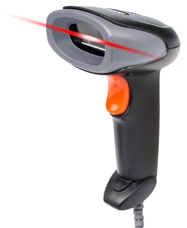 Yanzeo Lettore di codice QR portatile ad alta velocità con cavo USB 2D compatibile per sistema POS quadrato Windows/Mac PC e del telefono