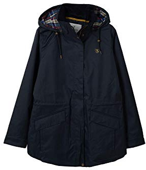 LightHouse Kendal Women's Raincoat - Waterproof Windproof Jacket with Detachable Hood - Nightshade - 14