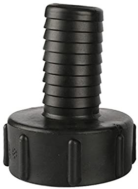 FOGWOWO Tankschlauchadapter IBC-Tankadapter 60 mm Grobgewinde Import auf 1.25(32mm) Gartenschlauch Wasserhahn Adapter Ventil Rohrverbinder Armaturen Werkzeuge