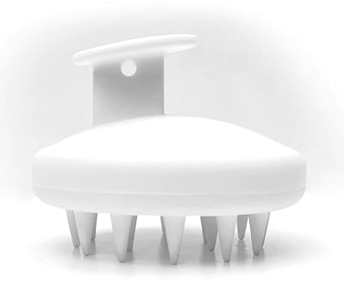 3'''More Inches Scalp Brush - Exfoliator Brush for Deep Scalp & Hair Cleanse & Head Massage - Silicone Shampoo Brush for Hair Growth & Healthy Roots - Haircare by Michael Van Clarke