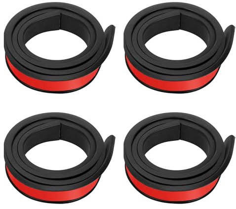 awliye Lot de 4 élargisseurs d'ailes universels de 1,5 m de long - 3,8 cm de large - Protection de roue - Pour voiture SUV - Protection et décoration