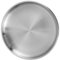 Garneck 1pc Thickened Round Tray Serving Board Large Serving Tray Handles Stainless Steel Tip