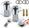 WaschbeckenstöPsel,Waschbeckenstöpsel für Waschbecken für 34-40mm Abfluss Ablauf, Abflussstopfen Waschbecken mit Haarsieb, Universal Pop Up Abflusssieb Dusche schnell ablaufend (Mit Haarfilter)