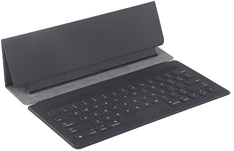POENVFPO Portable Tablet -tangentbord med 64 Storbritanniens Layoutnycklar för 12,9 Tum IOS Tablet Pro 1st 2nd Gen, Enkel Drift, Idealisk för Att Skriva och Resa
