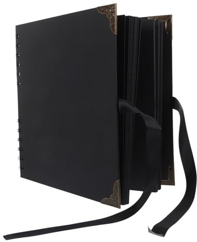 Zerodeko Álbum de Fotos Scrapbook DIY de Rústico Álbum de Páginas para Manualidades Soporte Decorativo para Imágenes para Documentar Recuerdos Especiales