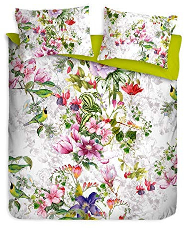 Traumschlaf Mako-Satin Bettwäsche Eleonore 1 Bettbezug 135 x 200 cm + 1 Kissenbezug 80 x 80 cm