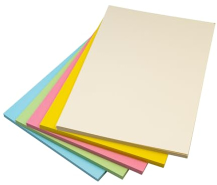 Hawksbill A4 Pastel Card 225GSM Pastel Coloured Card 50 Pack