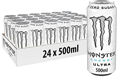Monster Energy Ultra White - 500ml 6 x 4 Pack