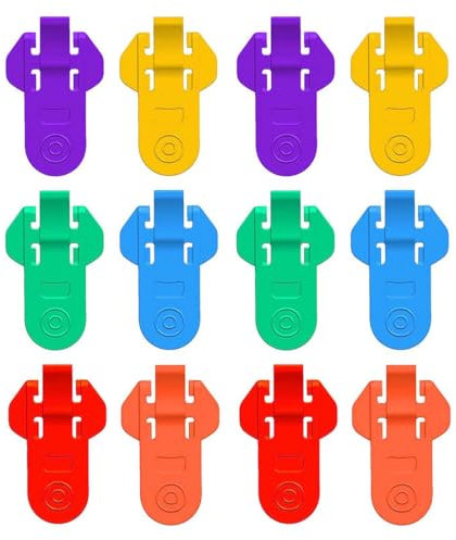 BCZR 12pcs Apriscatole Manuale，Apriscatole Professionale，Apriscatole，per Lattine di Alluminio Cola, Birra, Bevande (6 Colori)