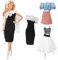 Alovez 4 Stück Puppen Kleidung Kleidungsstücke für Puppen, Puppenkleidung 30 cm Puppe Fashion Puppen Kleidung für 11,5 Zoll Mädchen Puppen Mädchen