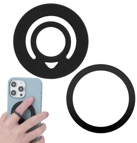 Magnetisk Silikongreppring Stabilt fingergrepp för smartphone och