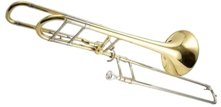 Trombón De Metal Flauta Tenor En Si Bemol Para Principiantes Instrumento De Práctica(2)