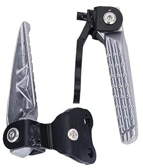 Aluminiumlegering Motorcykel Fotstöd Fotpedal Bakre Fällpedal För NVX155 AEROX155 Fotpinnar För Motorcykel
