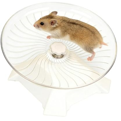 Hamsterhjul Träningsleksaker Med Stativ För Smådjur | Löpehjul för Smådjur För Chinchilla Gerbil Igelkott Sköldpadda Reptil