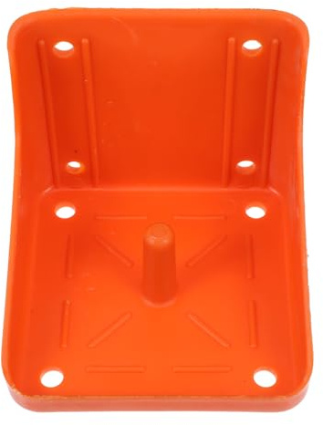 Support pour Bloc à Lécher Bovins et Moutons en Pe Orange Plusieurs styles
