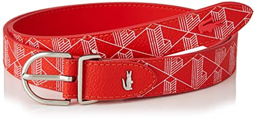 Lacoste Damen RC4045 Grtel, Mono Corrida Lotus, 80 cm