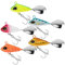 Dr.Fish Jig Spinner Spinnköder Angelköder 6g/10g/18g/22g Spin-Jig Köder für Hecht Zander Forellen Spintail Jig Wobbler mit Spinnerblatt Bleikopfspinner Süßwasser Salzwasser Angeln