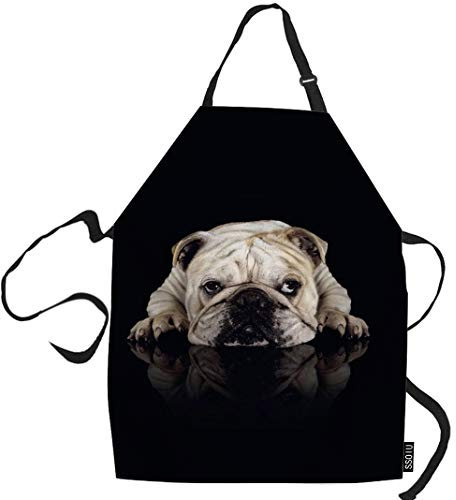 RFSHOP Delantal de cocina, Japón Oriental Cereza Arte Delantal de Cocina para Hornear Barbacoa Hombres Mujeres Unisex Impermeable 31X27 Pulgadas, Imagen, Taille unique