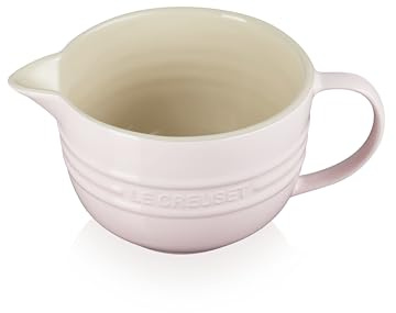 LE CREUSET 70106207770002 Stoneware Mixing Jug 2 Litres Shell Pink