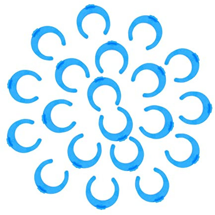 CIYODO 100pcs Locking Clips for Water Filter Replacement Parts for Hose Connector in Water Purifier Systems