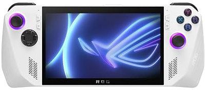ASUS ROG Ally - Consola Portátil Gaming 7 FullHD 120Hz (AMD Ryzen Z1 Extreme, 16GB RAM, 512GB SSD, Tarjeta Gráfica Integrada, Windows 11) - Color blanco