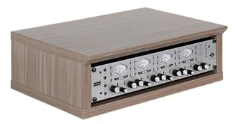 Gator Frameworks Elite Furniture Series 2U Wood Desktop Studio Rack in Driftwood Grey Finish (GFW-ELITERK-2U-GRY)