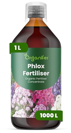 Fertilizante Líquido Para Phlox 1L – Abono Orgánico Para Hojas Saludables Y Crecimiento Fuerte – Refuerza Raíces Y Vitalidad – Organifer