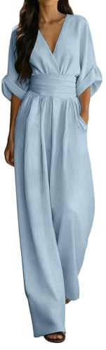 Completo Donna Estivo 2 Pezzi, Gilet Comodo e Pantaloni Lunghi Eleganti, Tinta Unita, Abito da Donna alla Moda per Ufficio e Tempo Libero