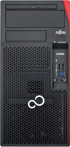 Fujitsu Esprimo P757 957 E85+ Intel Quad Core i7 | Ram 16GB Memoria | 512GB SSD Hard Drive | Windows 11 Pro DVD Masterizzatore Business Tower Computer PC (Ricondizionato)