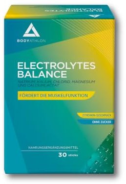 Elettroliti Senza Zucchero Polvere 1779mg Limone |Integratore Sali Minerali: Sodio, Potassio, Magnesio, Cloruro, Calcio Sali Minerali Sport |Recupero Muscolare |Elettroliti Bustine Bodyathlon 30 Stick