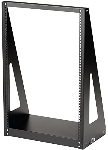 StarTech 2POSTRACK16 2 Pfosten Schwerlast Rack schwarz