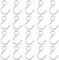 XINGSUI 8-teiliger drehbarer Hakenclip, drehbarer winddichter S-Hakenclip zum Aufhängen von Windspielen, Blumenkörben, Vogelkäfigen und Partyzubehör