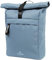 Walker 42263-330 - Classic Rucksack Roll Top Ice Blue mit Hauptfach, Laptopfach, ergonomischen Schulterriemen und Mittelfach mit Handytasche, wasserabweisend, ca. 20-23 l Volumen