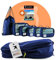 SEESCHWALBE Packing Cubes Compression | Packwürfel kompression als ultraleichte Rucksack Organizer oder Koffer Organizer | Ideale Packtaschen für dein Reise- und Camping Zubehör (6-teilig, blau)