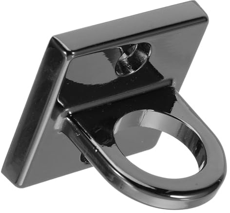 SAFIGLE Ganci ad Anello in Metallo per Piastra da Parete per Impieghi Gravosi Gancio per Impianto di Funi e Barriera di Coda Supporto Resistente per Controllo Folla e Montaggio a