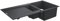 Grohe K500 Kompositspüle mit Abtropffläche granit schwarz 31646AP0 100 x 50 cm
