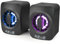 reiie PC Speakers, Computer Speakers with Multimedia Stereo Sound & Colorful LED Lights, USB Powered, Compatible with Smartphone/Laptop/PC, 3.5mm Audio Connection (2 Pack)