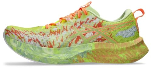 Asics Chaussures de Course Noosa TRI 16 pour Homme, Jaune sécuritaire/Matcha Froid, 44 EU
