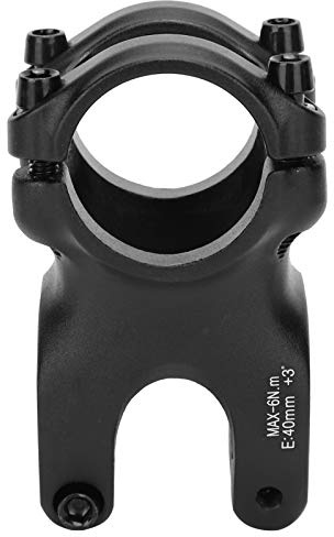 shenruifa Potencia de Manillar para Bicicleta de montaña de 40 mm, Casquillo de Manillar Corto de aleación de Aluminio para la mayoría de Bicicletas, Bicicletas de Carretera, MTB, BMX, Ciclismo