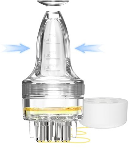 Applicatore di Minoxidil, Applicazione rapida ed efficiente Nessun Applicatore di siero per capelli disordinato Piccolo Strumento Applicatore di Minoxidil, Bottiglia Applicatore per Capelli Pennello