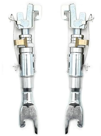 JUUDDENPARTS 2 Pack Rear Brake Drum Shoes Adjuster Kit, Rear Left and Right Brake Drum Shoe Adjuster, Replacement for Nemo 2008-2023 Doblo 2004-2022 Fiorino 2007-2023, Replaces 44200AX600