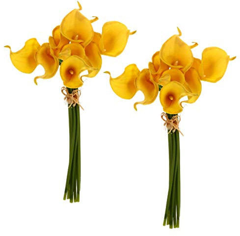 ERINGOGO 20pezzi Bouquet Artificiali Per Decorazioni Matrimonio e Casa Realistico e Facile