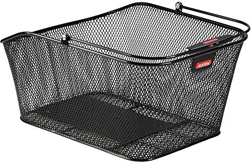KlickFix Hinterradkorb City 2 f. Rackt. 40x20x30cm engmaschig schwarz + Flicken