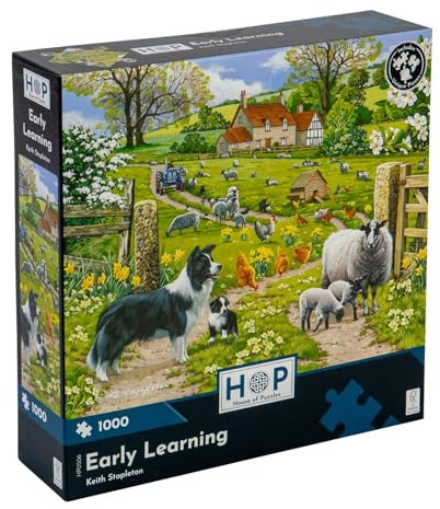 The House of Puzzles Puzzle 1000 pièces - Early Learning