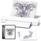 PokeLabel Termocopiadora Tattoo, M08F Impresora Termica Tattoo, con 10 Hojas de Transferencia de Tatuajes, Impresora Tatuaje Bluetooth para Principiantes, Artistas de Tatuajes, Smartphone y PC