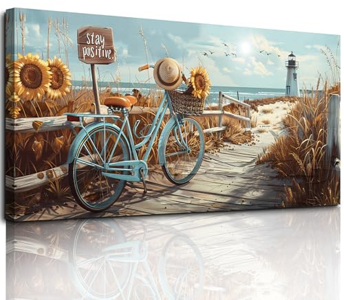MHARTK66 Artística Paisajes Cuadros Decoracion Salon Moderno 50x100 cm