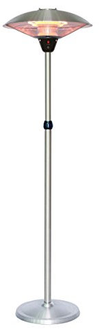 Stufa a Fungo ad Infrarossi elettrica 2100w inox ip44 bellissima STI