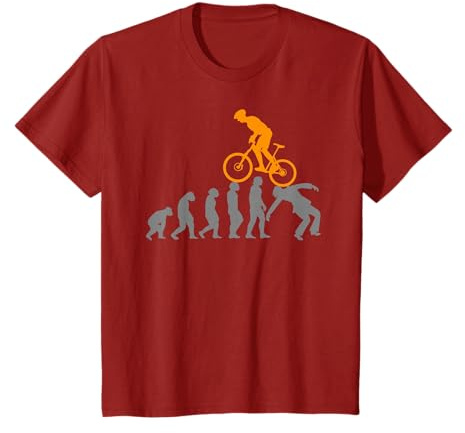 VTT Evolution Vélo Accessoires Vélo de Montagne Vélo Cyclist T-Shirt
